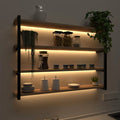Backlit Wall Shelf / Book Shelf In Contemporary Design